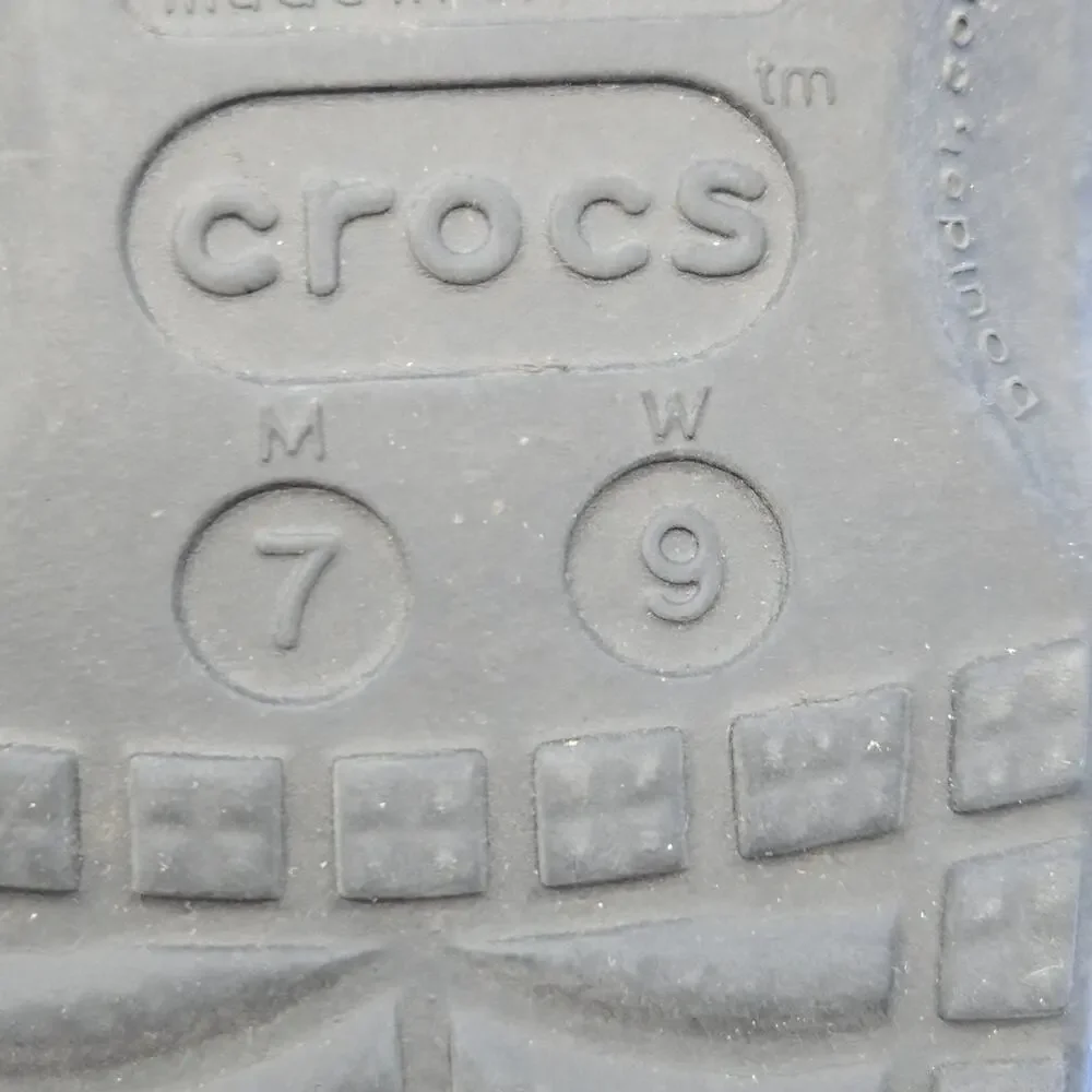 Crocs Star Wars Mandalorian The Child Clogs Men 7 Women 9 Black Blue Green